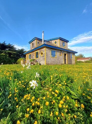 Acogedora Casa Junto al mar "La Casa de Alerce"