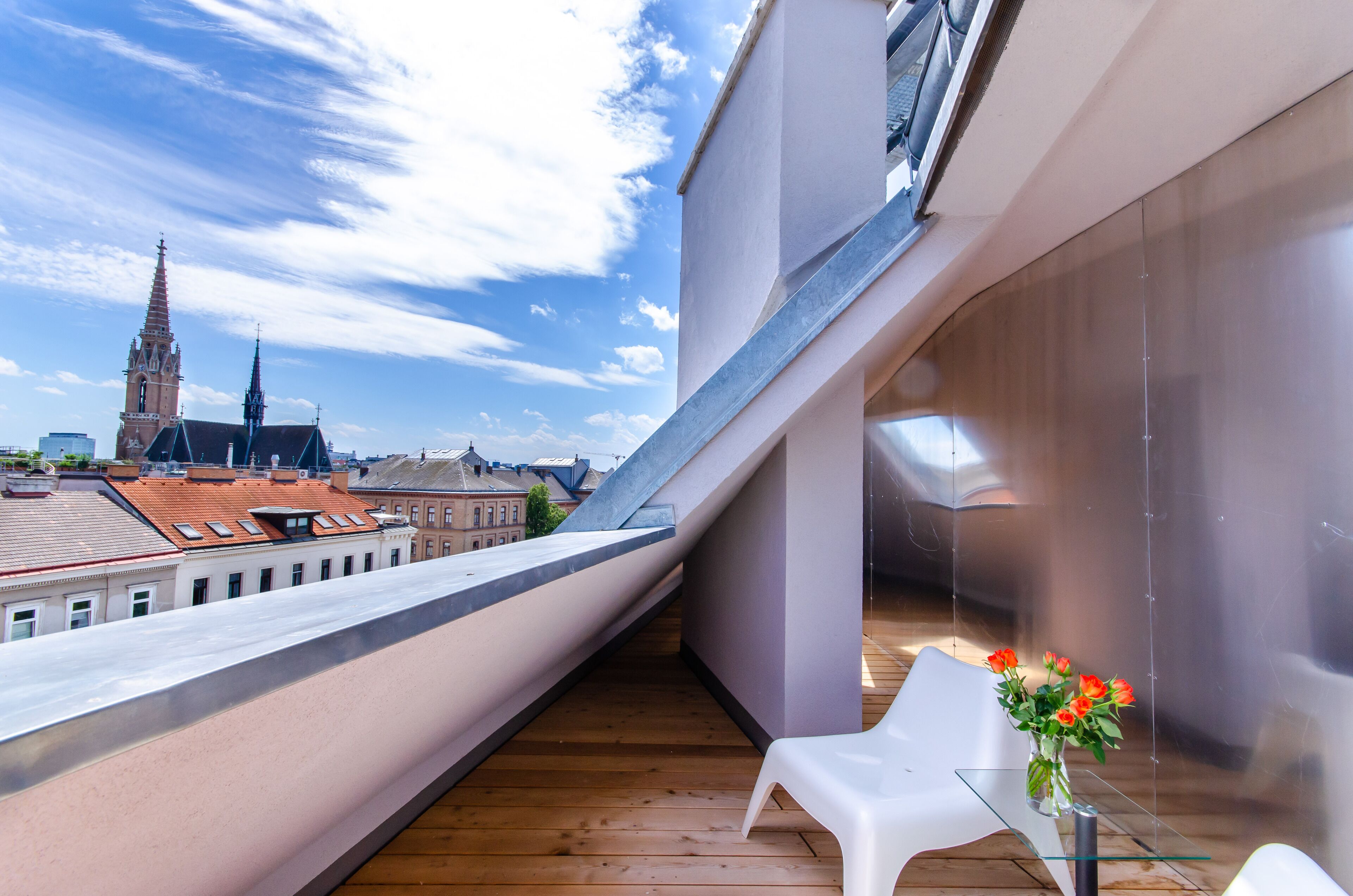 Penthouse Apartment with Balcony | Terrace/patio