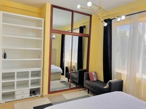 1 Schlafzimmer, Schreibtisch, kostenloses WLAN, Bettwäsche
