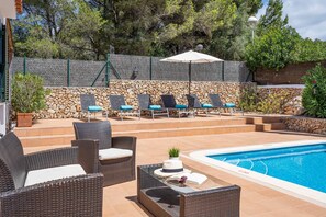 Pool - Sa Lluna Galdana - Three Bedroom Villa, Sleeps 6 (Serpentona)