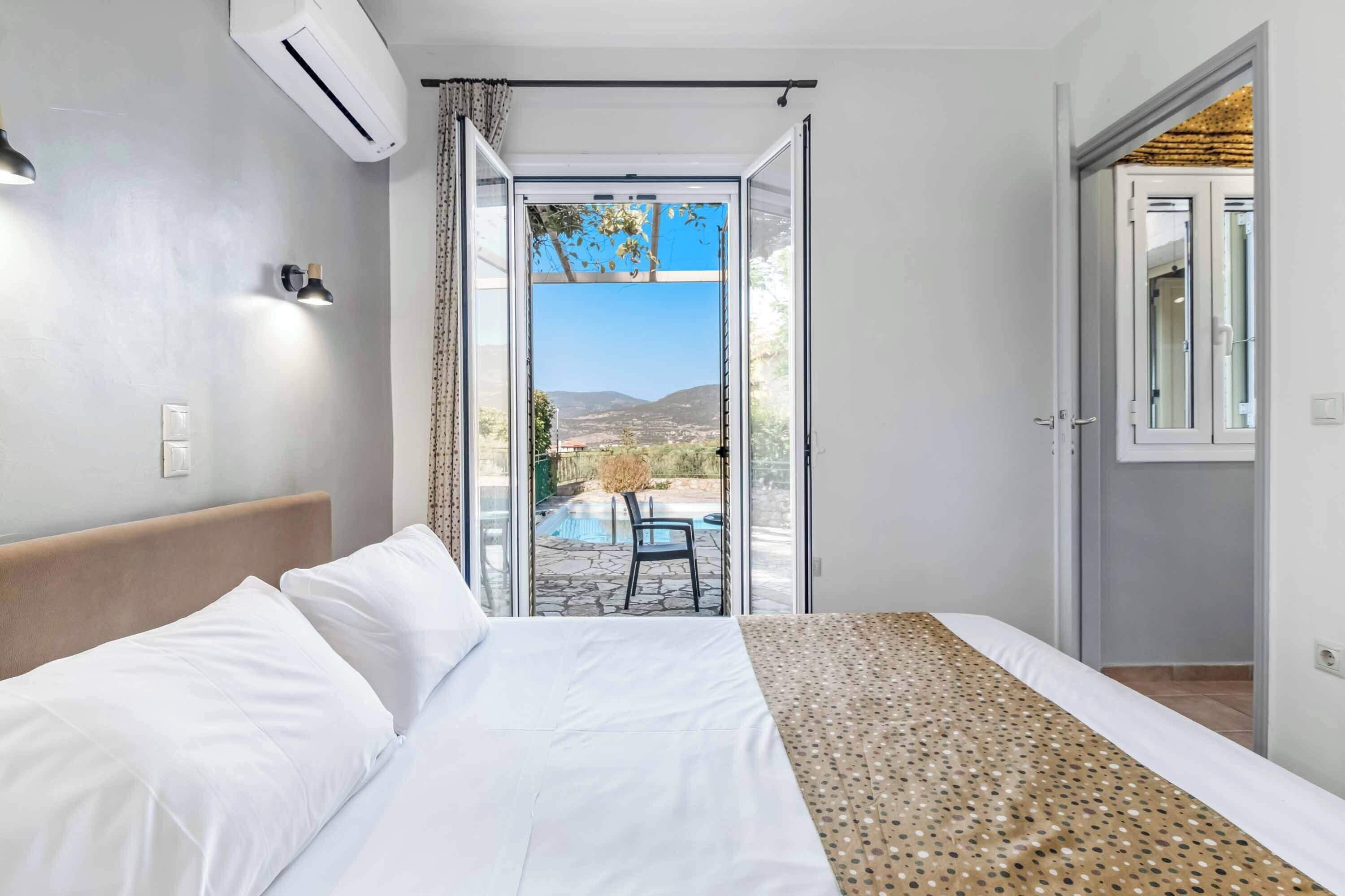 1 غرفة نوم وواي فاي وملاءات أسرّة