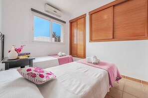 3 habitaciones, wifi y ropa de cama