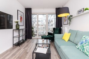 公寓, 1 間臥室, 陽台 | 客廳