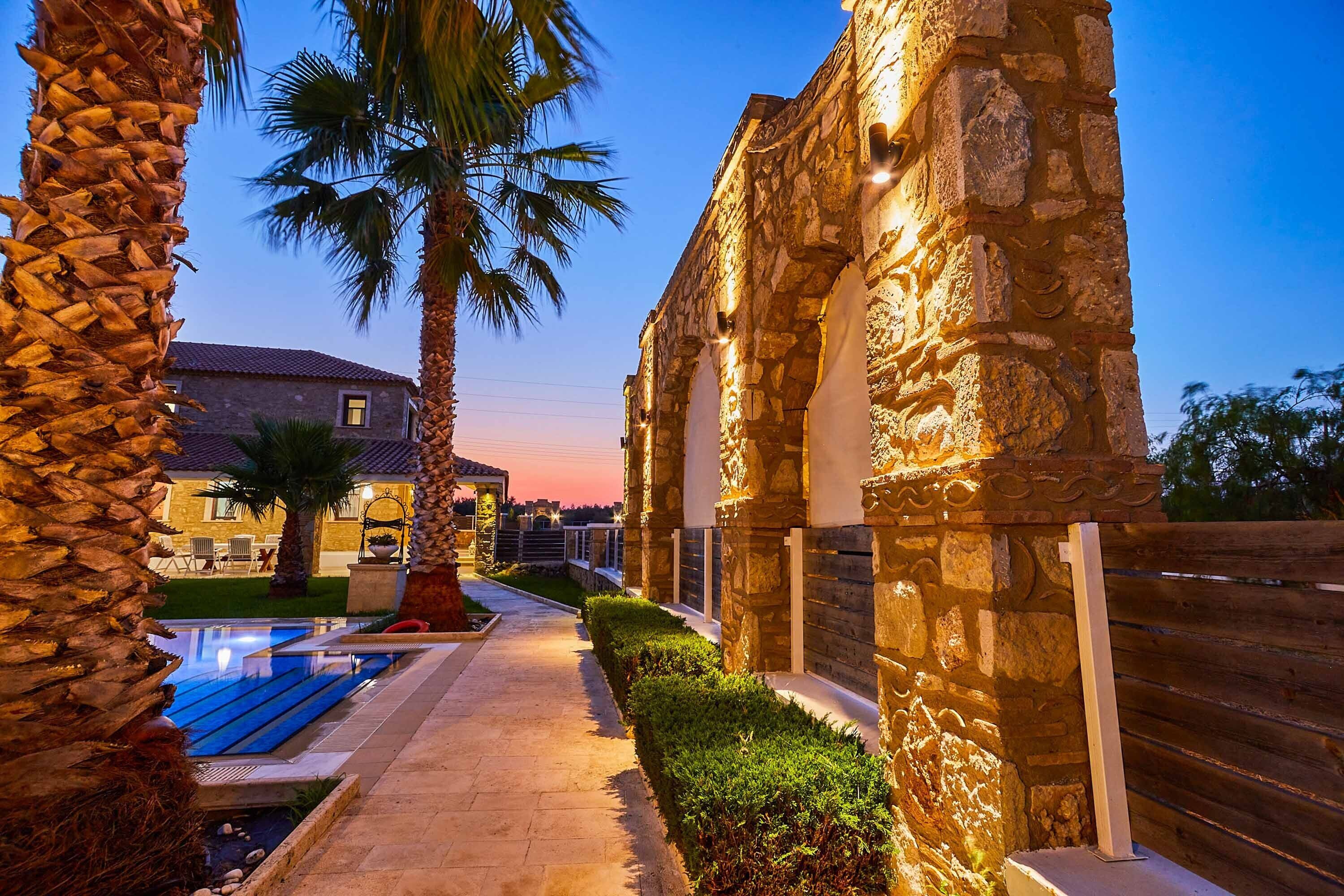 Overnattingsstedets uteområder