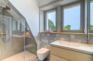 Towels, soap, toilet paper