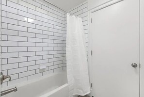 Hair dryer, towels, soap, toilet paper - The Yellow Submarine

 (Carolina Beach)