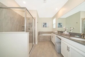 Ducha, secador de pelo y champú