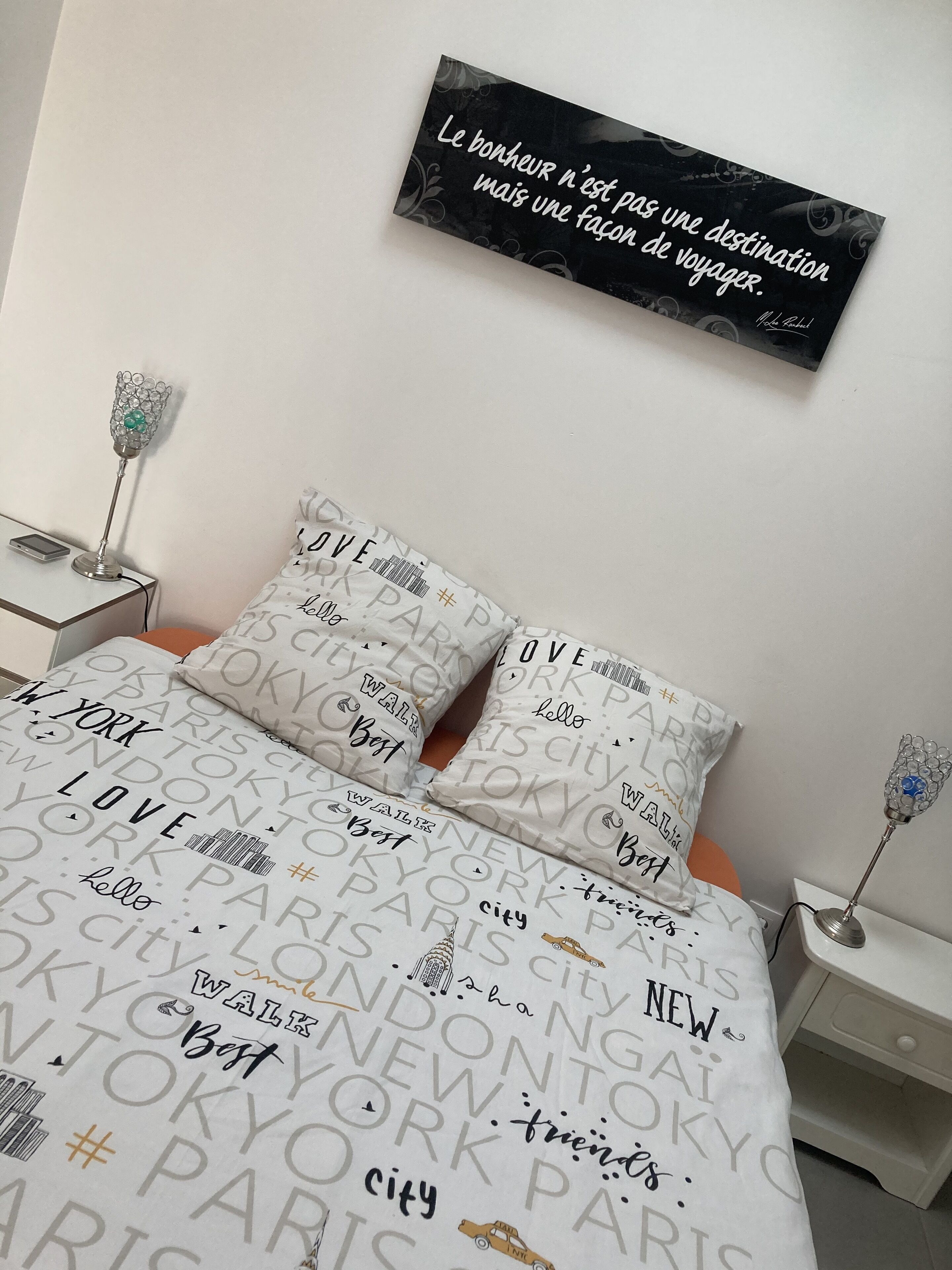 Appartement Confort | 1 chambre, ameublement personnalisé, bureau