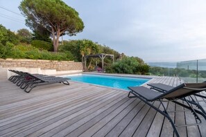 Outdoor pool, a heated pool - Villa Corse Piscine Chauffée (Serra-di-Ferro)