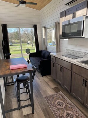 Interior - Experience Tiny Living at Tin Cup RV Park! (Mahomet)