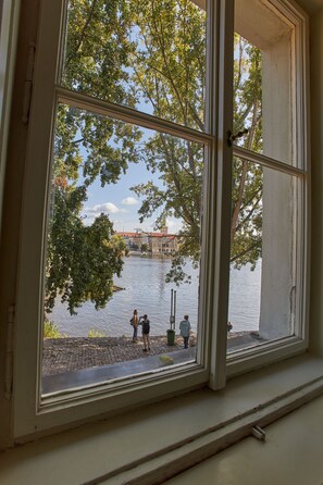 Utsikt fra overnattingsstedet