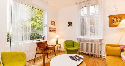 Beautiful, large house in a wooded garden