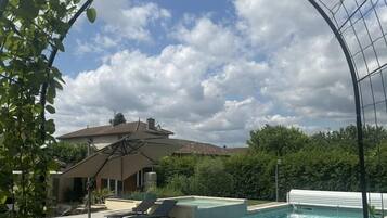 Una piscina climatizada