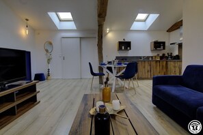 Living area - Le Grenier de Bussière (SAINT DIDIER SUR CHALARONNE)