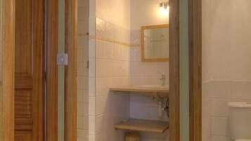 Een douche, een haardroger