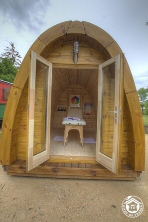 Sauna - Roulotte Rhapsodie - Bage-dommartin (BAGE-DOMMARTIN)