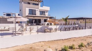 Outdoor dining - Brand New Ocean View Villa (Gato Todos Santos)