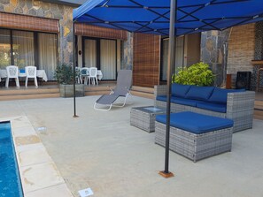 Alberca al aire libre 