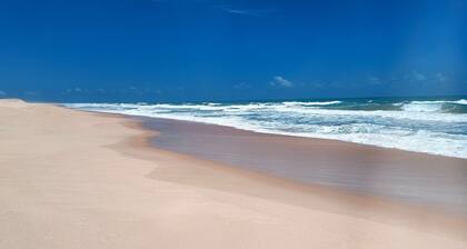 Chale com ar Condicionado - Praia da Taiba - Beira mar ao Lado da Lagoa do Kite