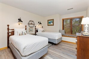 2 habitaciones, internet y ropa de cama