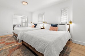 Desk, iron/ironing board, travel cot, WiFi