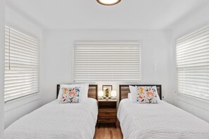 Desk, iron/ironing board, travel crib, WiFi