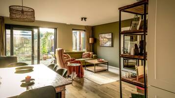 Uitzicht vanuit accommodatie
