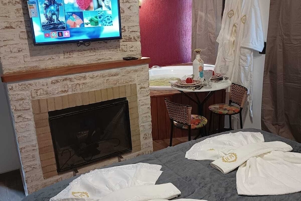 Chalé superior | 1 quarto, Wi-Fi de cortesia, roupa de cama