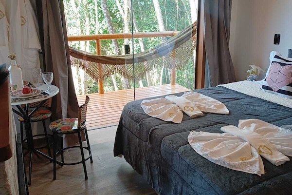 Chalé superior | 1 quarto, Wi-Fi de cortesia, roupa de cama