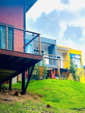 Voorkant van accommodatie