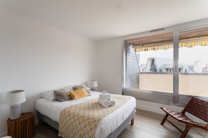 1 Schlafzimmer, Bügeleisen/Bügelbrett, kostenloses WLAN, Bettwäsche