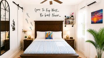 1 habitación, tabla de planchar con plancha, wifi gratis y ropa de cama