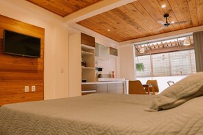 Estúdio | 1 quarto, roupas de cama de algodão egípcio, roupas de cama premium