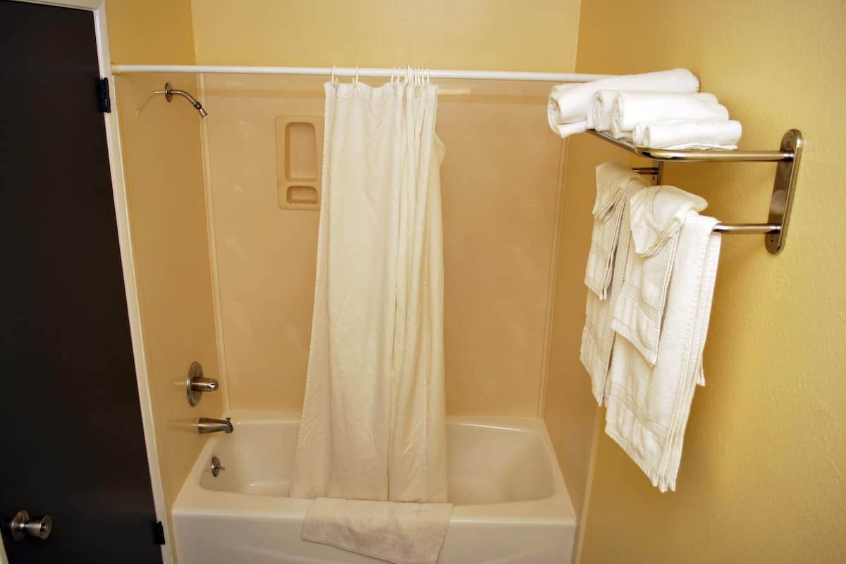 Tweepersoonskamer | Badkamer | Gratis toiletartikelen, een haardroger