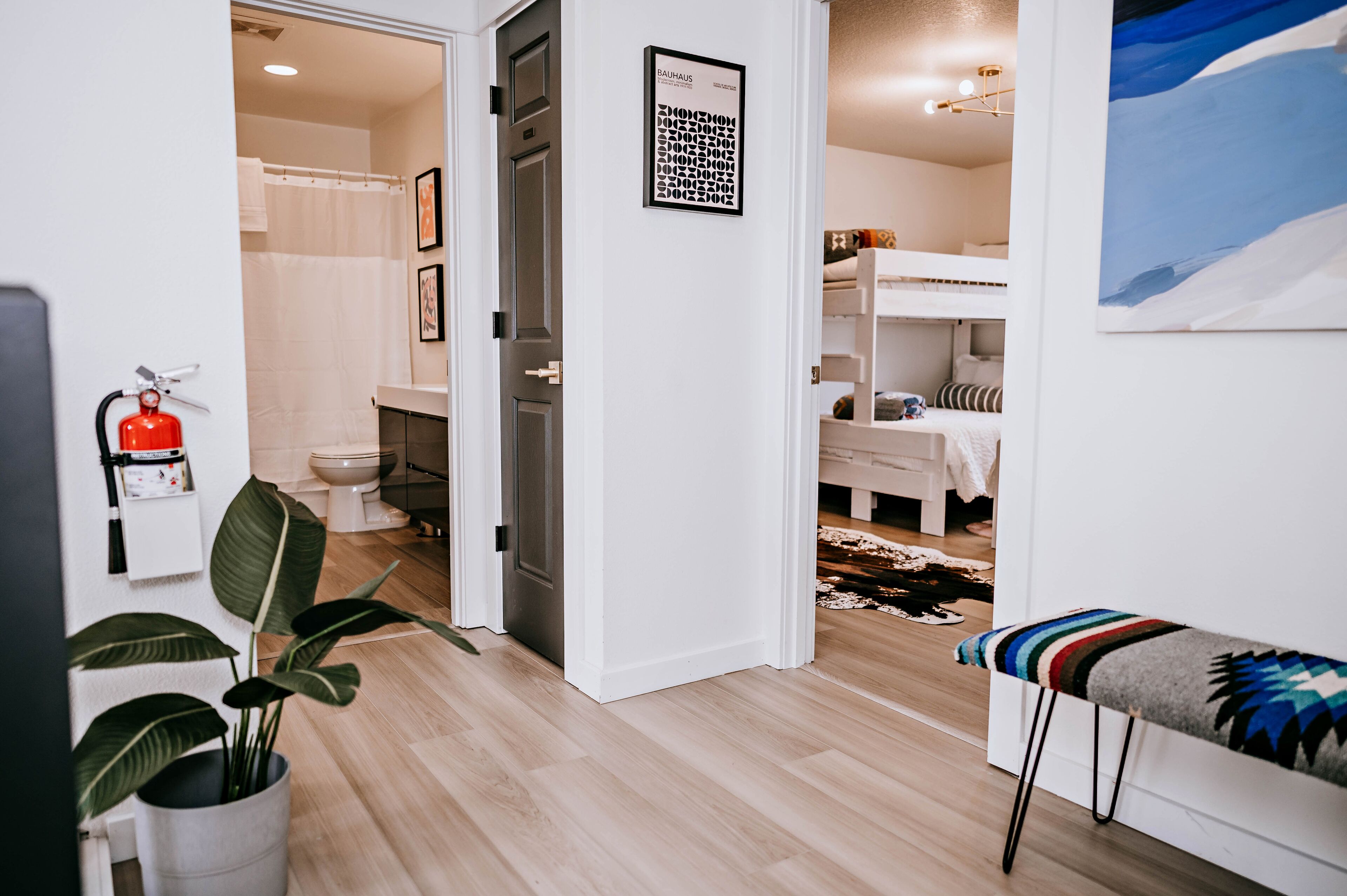 3 chambres, lit de bébé portatif, accès au Wi-Fi (inclus)