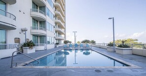 Una piscina climatizada