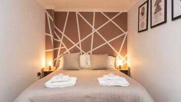 1 bedroom, iron/ironing board, free WiFi, bed sheets