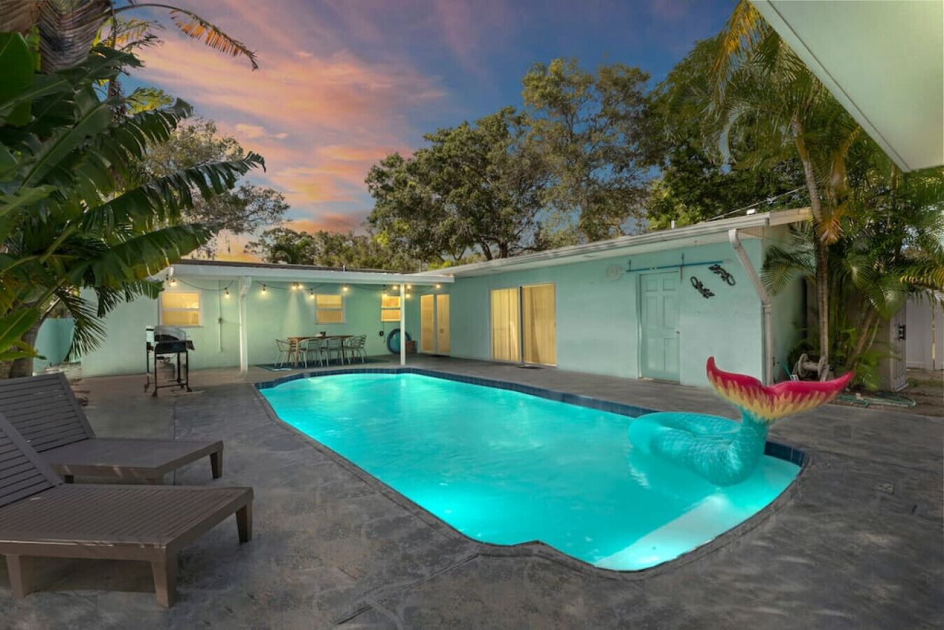 Sun | POOL | Palm Tree Oasis