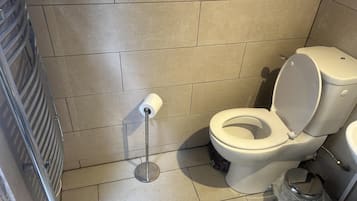 Cabin | Bathroom | Shower, hair dryer, towels