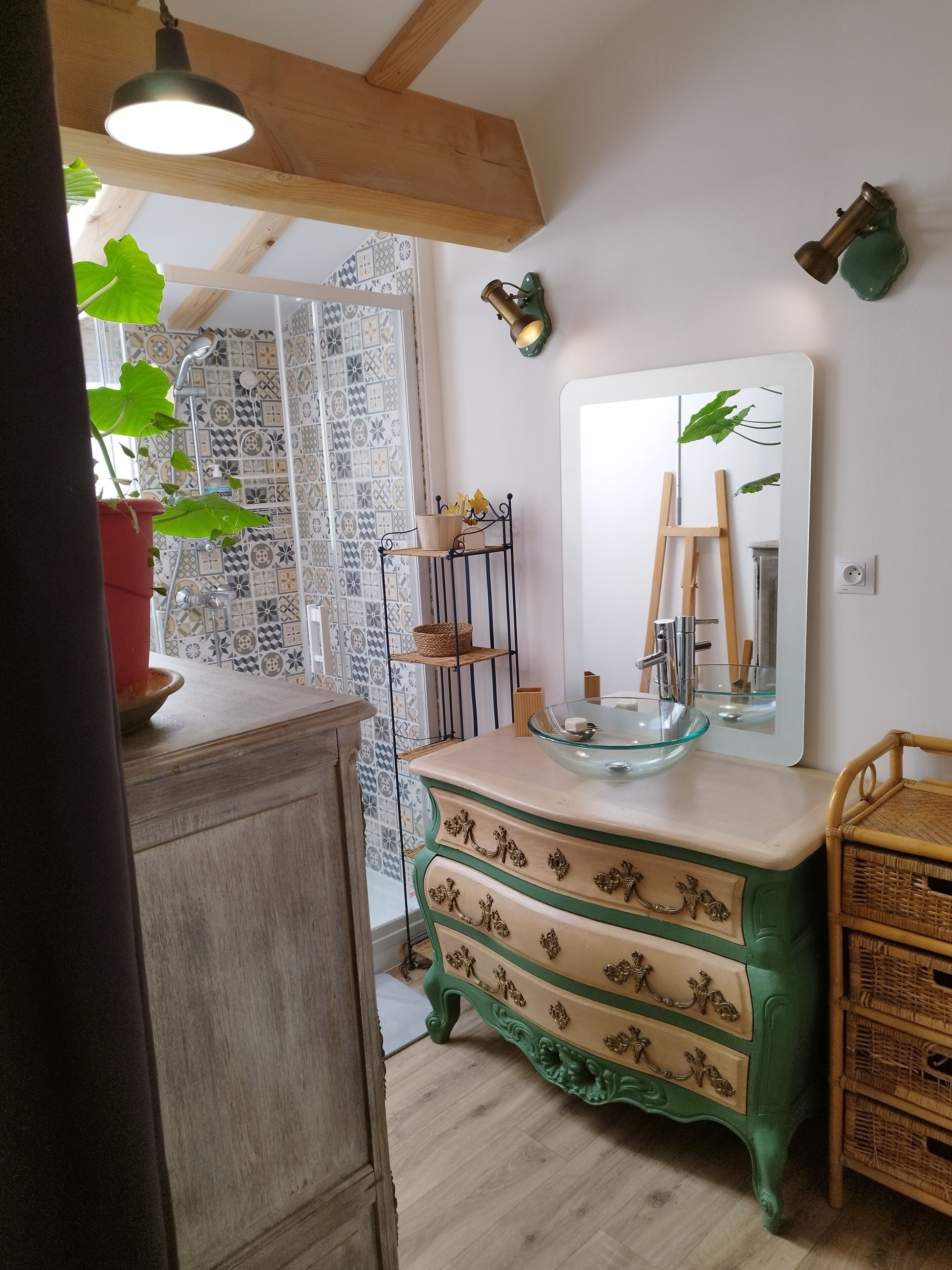 Dusche, Haartrockner