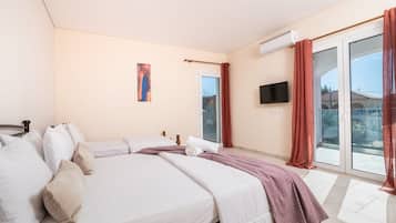 2 habitaciones, tabla de planchar con plancha y wifi gratis