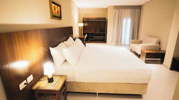 Minibar, caja de seguridad en la habitación y sistema de insonorización