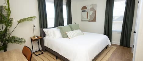 Desk, iron/ironing board, free WiFi, bed sheets