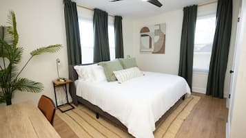 Desk, iron/ironing board, free WiFi, bed sheets