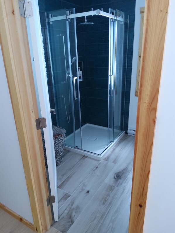 Towels, soap, toilet paper