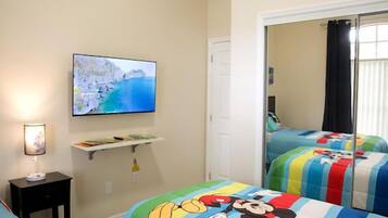 2 chambres, fer et planche à repasser, Wi-Fi gratuit, draps fournis