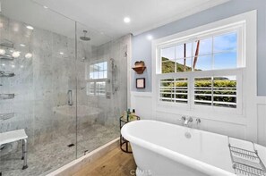 Dusche, Haartrockner, Bidet, Handtücher