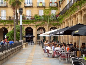 Opções para refeição ao ar livre