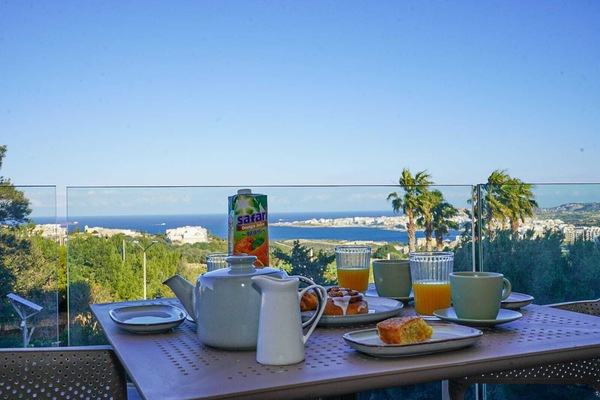 Views from the balcony