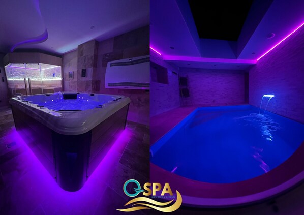 Piscine couverte, piscine chauffée